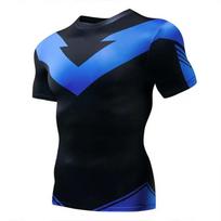 Night Wing 3D spausdinimo bokso treniruočių vyriški marškinėliai vasaros kasdieniai lauko sporto fitneso laisvalaikio greitai džiūstantys kvėpuojantys trumpomis rankovėmis 4XL