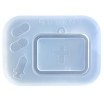 Medicine Chest Quicksand Silicone Molds Resin Casting Shaker Mold Resin Epoxy Mold for DIY Crafts Pendant Jewelry Making 1