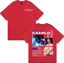 Singer Camilo Tribu Album Tour 2025 Graphic Tshirts Unisex WOMEN Harajuku 90s Vintage Gothic T Shirt 100 Cotton Oversized Tshirt S