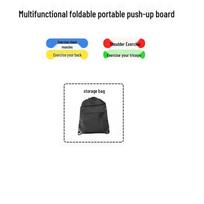 30-Hole Foldable Cross Push-Up Board for Indoor & Outdoor Fitness: Unisex & Portable