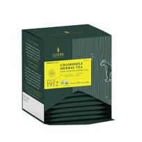 Luxmi Estates Organic Chamomile Herbal Infusion Tea Bags Caffeine Free Soothing Relaxing Bedtime Drink 15 Bags Pack of 1