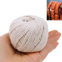 1Roll 70M Butcher's Cotton Twine Meat Prep Trussing Turkey Barbecue Strings Meat Sausage Tie Rope Cord Cooking Tools