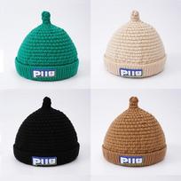 Double Pom-Pom Winter Wool Hat for Babies and Kids - Sizes 0-12 Months Boys & Girls One Size