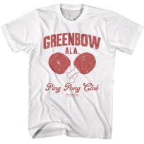 Forrest Gump Greenbow Ping-Pong Club Men's T Shirt Alabama Table Tennis Team 3XL