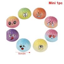 Žaislai Dizainas Žaislai Spalvingas Tešlos Minkymo Žaislas Dumpling Squishy Dovanos Lėto Atsistatymo Žaislas Garuose Keptas Pyragėlis Garų Puodas Streso Atsarginis Fidget