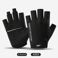 Cycling fitness half-finger gloves non-slip and wear-resistant barbell mountain bike S