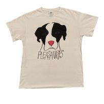 Pleasantries Band Dog T-shirt Large Rock Music Delta Pro Weight Cotton Rare 3XL