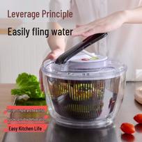 Manual Vegetable and Fruit Dehydrator with Salad Spinner & Draining Basket juoda