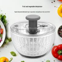 Double Horse Multifunctional Fruit & Vegetable Dehydrator and Salad Spinner 3.6L Round Press Dehydrator