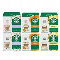 Kapsułki Starbucks Dolce Gusto Zestaw Kaw Mlecznych 72 Szt. 4+2