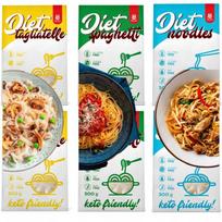 Makaron Konjac Zestaw Bio Keto Bezglutenowy 2400 G Diet Vege Cheat Meal