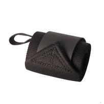 Weightlifting Wrist Wraps: Durable, Breathable Compression Straps for Strength Training and Pull-up Assistance. Black (single)