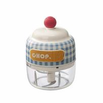 Detachable Food Processor Multifunctional Vegetable Grinder Electric Garlic Chopper  Quick Prep mėlyna