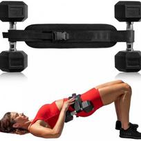 Weighted Belt Weighted Waist Training Belt Adjustable Resistance Ergonomic Design Exercise Hip Thrust Hip Training Belt