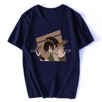 Funny Avatar The Last Airbender T Shirt Men Short Sleeves Cotton T-shirt Casual The Legend of Aang Tee Tops Fashion Anime Tshirt S