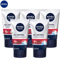 Nivea Men's Oil Control Anti-Acne Cleanser (5 x 100g)