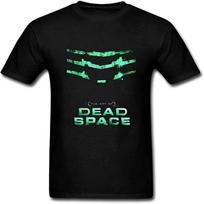 Men's Short Sleeve T-Shirt, The Art Dead Space T Shirt for Men Black S įvairiaspalvis