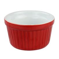 Round Bone China Ceramic Souffle & Baking Ramekin
