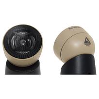 Pioneer nuotykių serijos garsiakalbiai su Audio Carrozzeria TS-T440AS garsinimo aukštadažniais garsiakalbiais, suderinami su aukštos raiškos, ruda