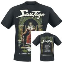 2026 Savatage Medvilniniai Grupės Marškinėliai Unisex Vasariniai Trumpomis Rankovėmis Mados Prekės ženklo T-shirt Prabangūs Laisvalaikio Vintažiniai S