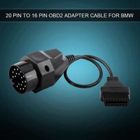 20 kontaktų į 16 kontaktų OBD2 adapterio jungties skaitytuvo kabelis, skirtas E36 E38 E39 E46 E53 X5 Z3