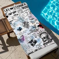 classic game fun art cool l-life is strange Towel soft Beach Towels Trip swim Pool bathing Towel Gym Spa home Decor Gift Holiday W40*H60(CM)