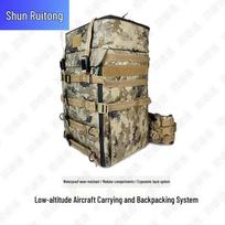 Drone Pilot Carrying Backpack