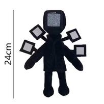 Skibidi Toilet Plush Toy Titans Drill Man Cameraman Tv Man Woman Speakerman Clock Speaker Man Plush Doll Soft Toy Stuffed Animal