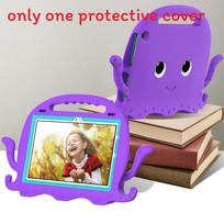 For Kindle Fire Hd10 2021 Kids Protective Shell With Stand And Dropresistant Design For Children violetinė