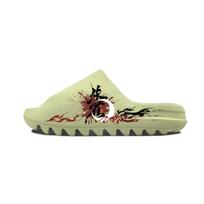 Adidas Originals Yeezy Slide Slippers Unisex Green FZ5904(Team352-) 37⅓