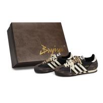 Adidas Originals R71 811 Manufacturing, Scuffed, Special Shoe Box Low top Casual Shoes Unisex Black Brown White KI8871(Team80-S-BOX) 39⅓