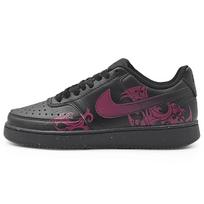 Nike Court Vision Low Abrasion Resistant Low top Skateboard Shoes Unisex Fuchsia DH2987-002(Team1284-) 40.5