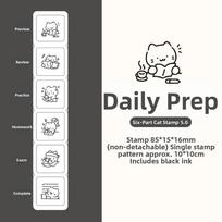 Plastic Journal Stamp Lovely Kitten Seal Planner Stamp NEW 5.0 Cute Cat Emotion Stamp  Diy Projects D