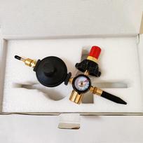 All-Copper Handwheel Balloon Inflation Tool with Dial Helium Gas Pressure Reducer Thread G5/8