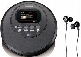 Discman Lenco Cd-500 Cd Mp3 Esp Rds Dab+ Radio Lcd Kolorowy Wyświetlacz