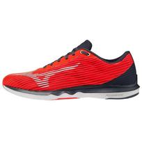 Mizuno Wave Shadow 4 Red Black Men's Lightweight Cushioned Running Shoes J1GC203021 39