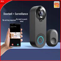 Smart WiFi Video Doorbell with Wireless Remote Monitoring and Voice Intercom