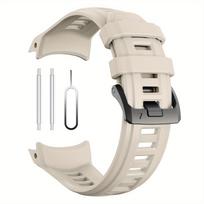 Silicone Strap for Garmin Instinct 3 AMOLED 45/50mm Sports Breathable Multi-Color Outdoor Running Essential for Men Women Instinct 3 (45mm) balta