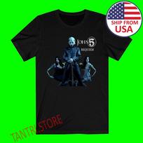 John 5 Requiem Men's Black Size S to 3XL M