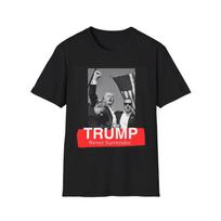 Donald Trump 2024 Never Surrender Rally Shot Legend USA 2024 T-Shirt Tee 2XL
