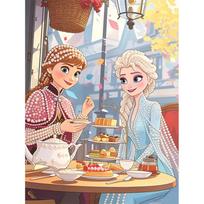 Disney Pearl Painting Anna and Olaf Pearl Art Painting Kit Art Pearl Painting Kit Adult Beginner Gift Creative Home Wall Decor 30x40