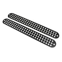 For Land Rover Defender 90 110 130 2004-2018 Alloy Car Roof Door Side Window Glass Protection Panel Stickers Car Accessories