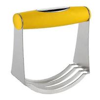 JiaWei Dough Blender And Pastry Cutter, Stainless Steel Nut, Pie, Pastry And Dough Cutter And Scraper, Multipurpose Baking Tools With Soft Grip H fic