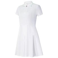 FILA Women's Summer Golf Polo Dress S nefrito baltos spalvos