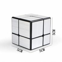 Toys Speed Educational Mirror Cube 2x2 Stickerless Brain Teasers Puzzles For Cubo Mágico Zauberwürfel Kids Children sidabras