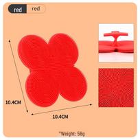 Silicone Exfoliating Back Scrubber Brush with Long Handle for Deep Cleansing