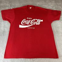 Vintage 80s Coca-Cola T-shirt Adult Size XL Red USA Enjoy Single Stitch USA Made XL