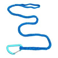 Kayak Paddle Leash Adjustable Stretchable Strap Stretchable Coiled Lanyard Leash for Canoing Fishing Boating