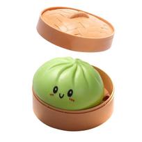 Koldūnų Spaudyklė Koldūnų Squishies Mielas Spalvingas Bandelės Žaislas Lėtai Kylančios Streso Atsipalaidavimo Fidget Žaislas Suaugusiems Nerimo Mažinanti Dovana Dovanos žalia