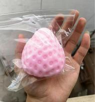 Large size Strawberry Taba Squishy Fidget Toy Stress Ball Squeeze Gift Present Slow Rebound Stress Relief Toy for Adults Office Party